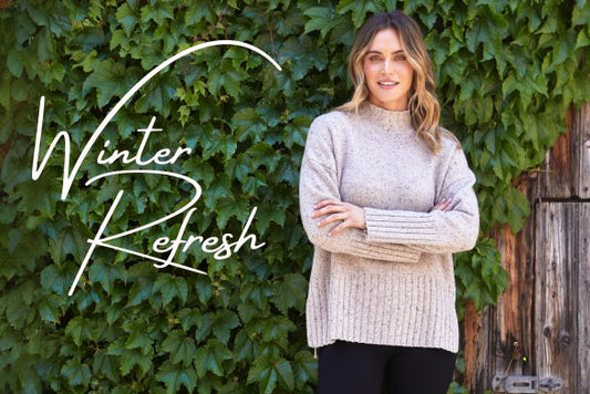 Elegance in the Chill: April's Winter Refresh