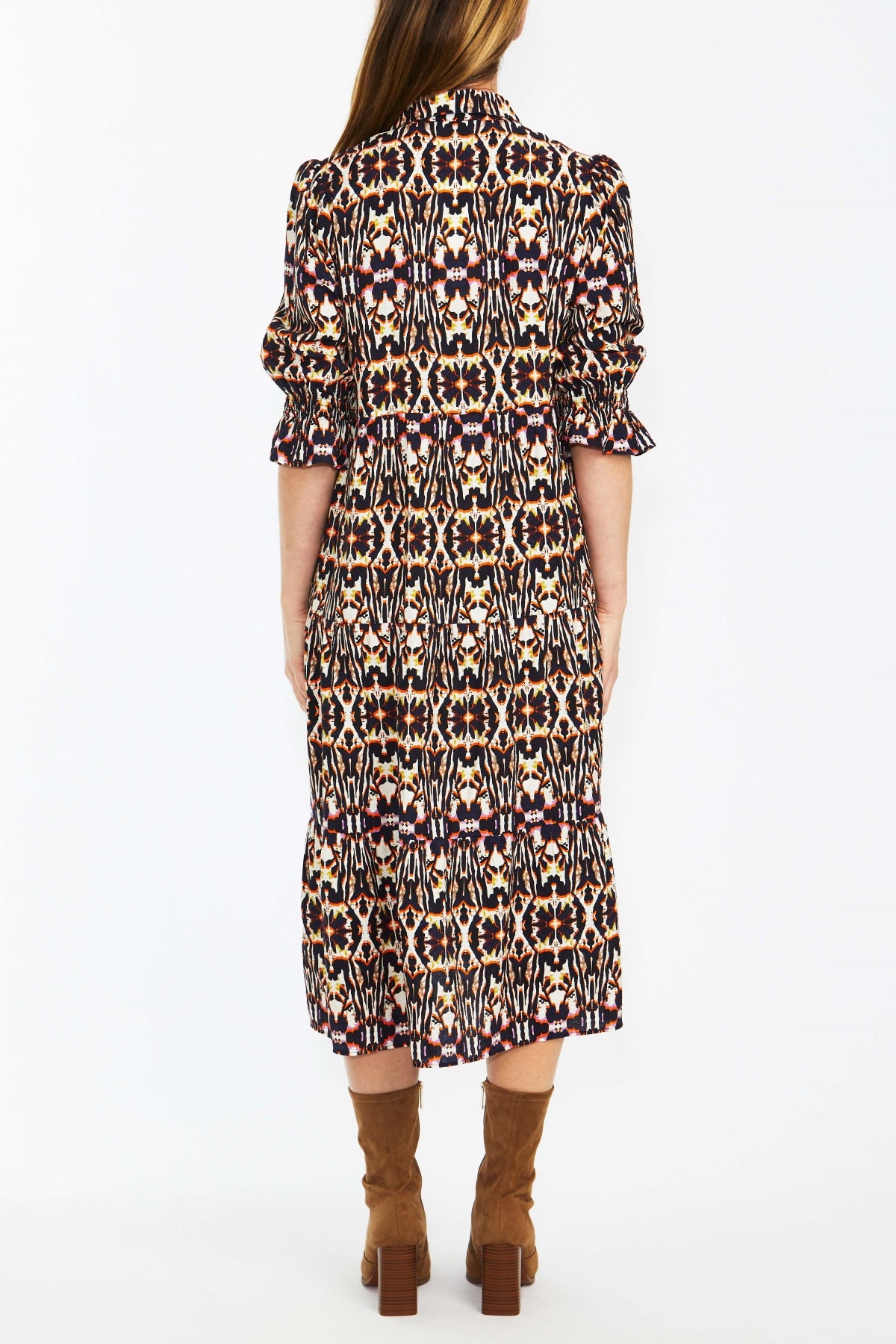 Batik Print Dress