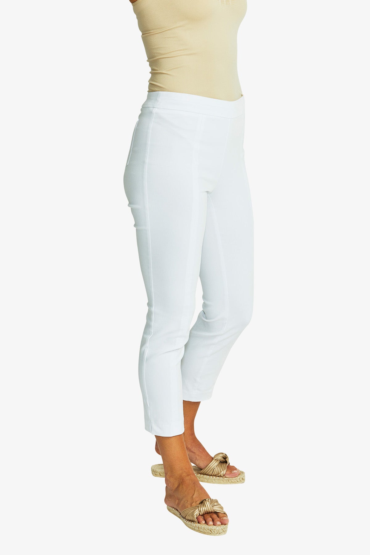 Bengaline 7/8 Pant White
