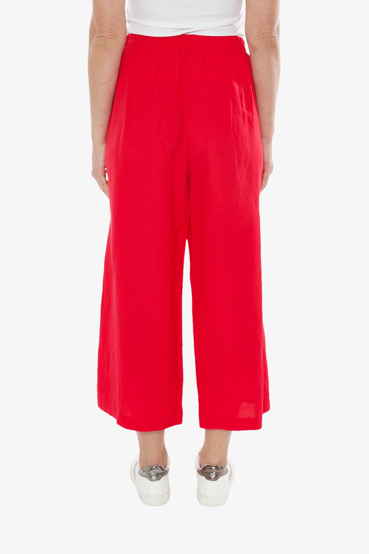 Button Trim Culotte Pant Azalea