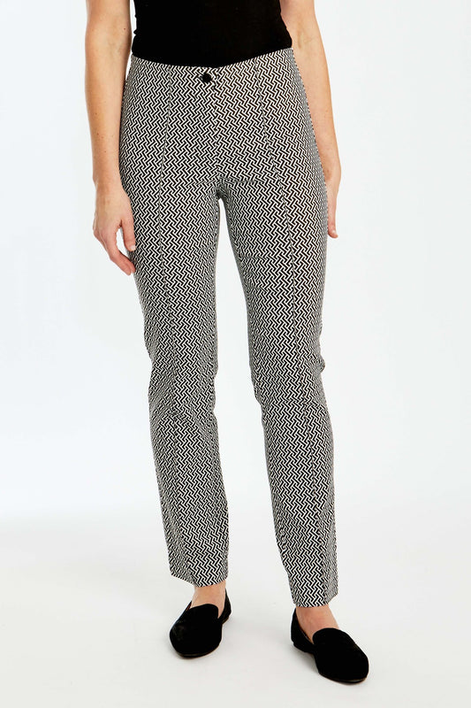 Monogram Bengaline Pant Monogram Print