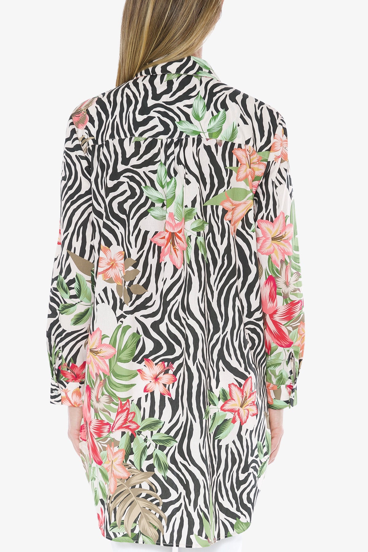 Shirt Tropical Animal Print