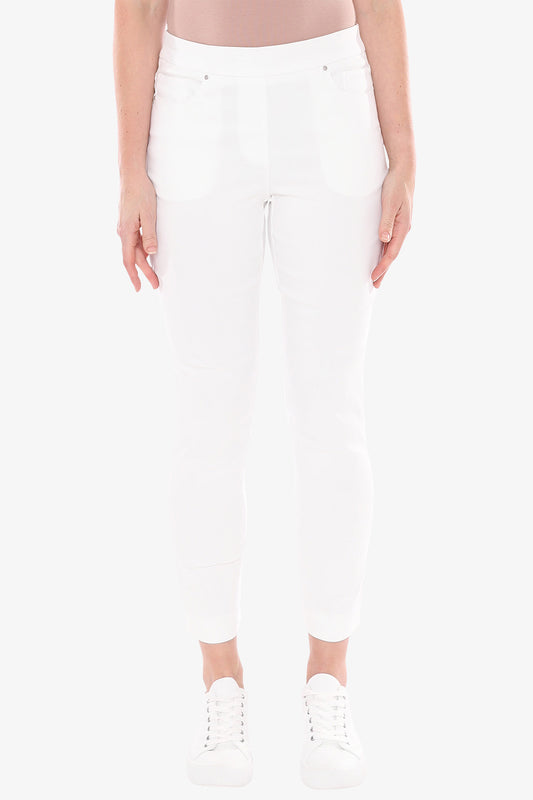 Women's 7/8 Bengaline Pant White