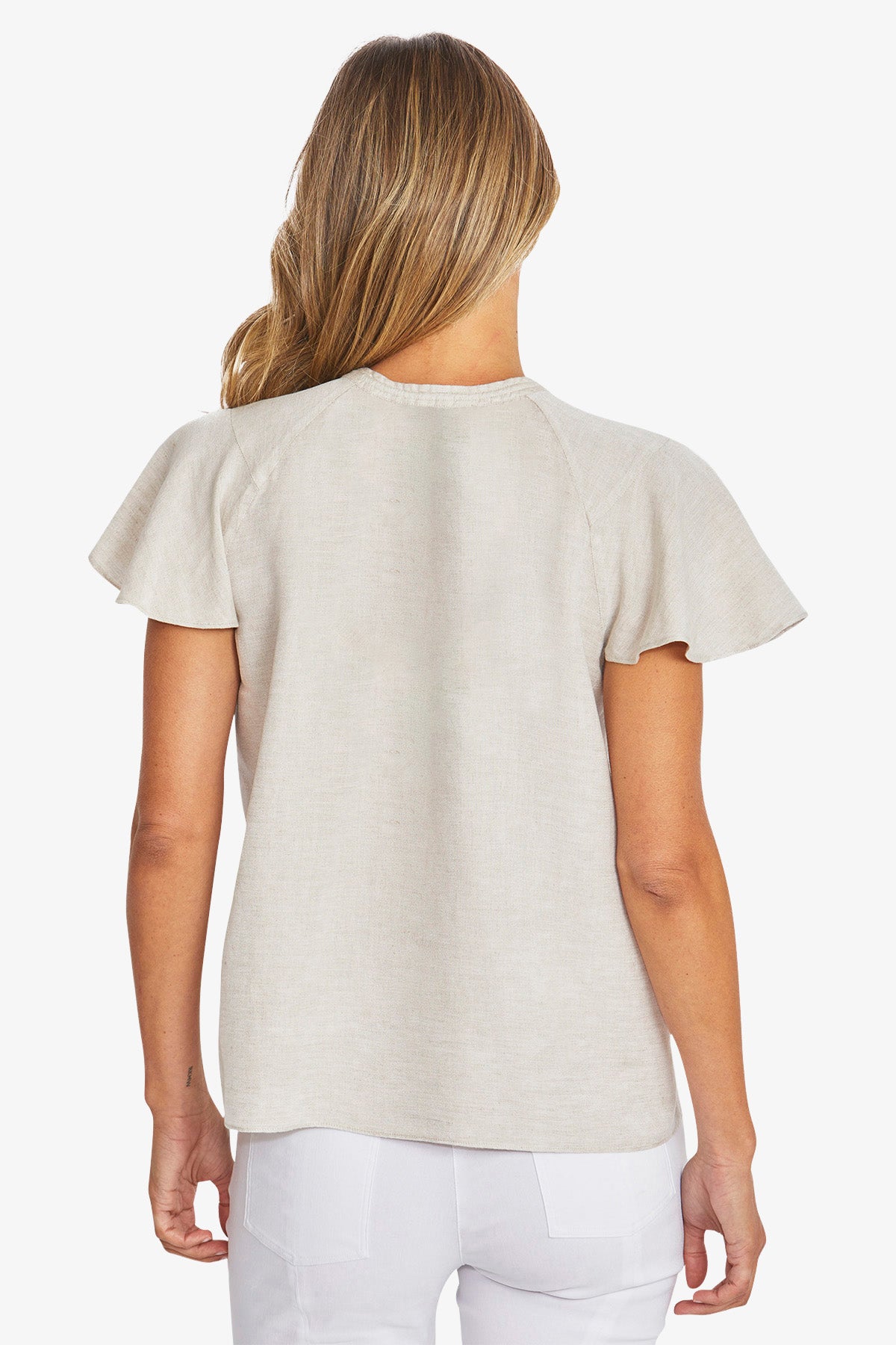 Womens Annabelle Top Beige P595344