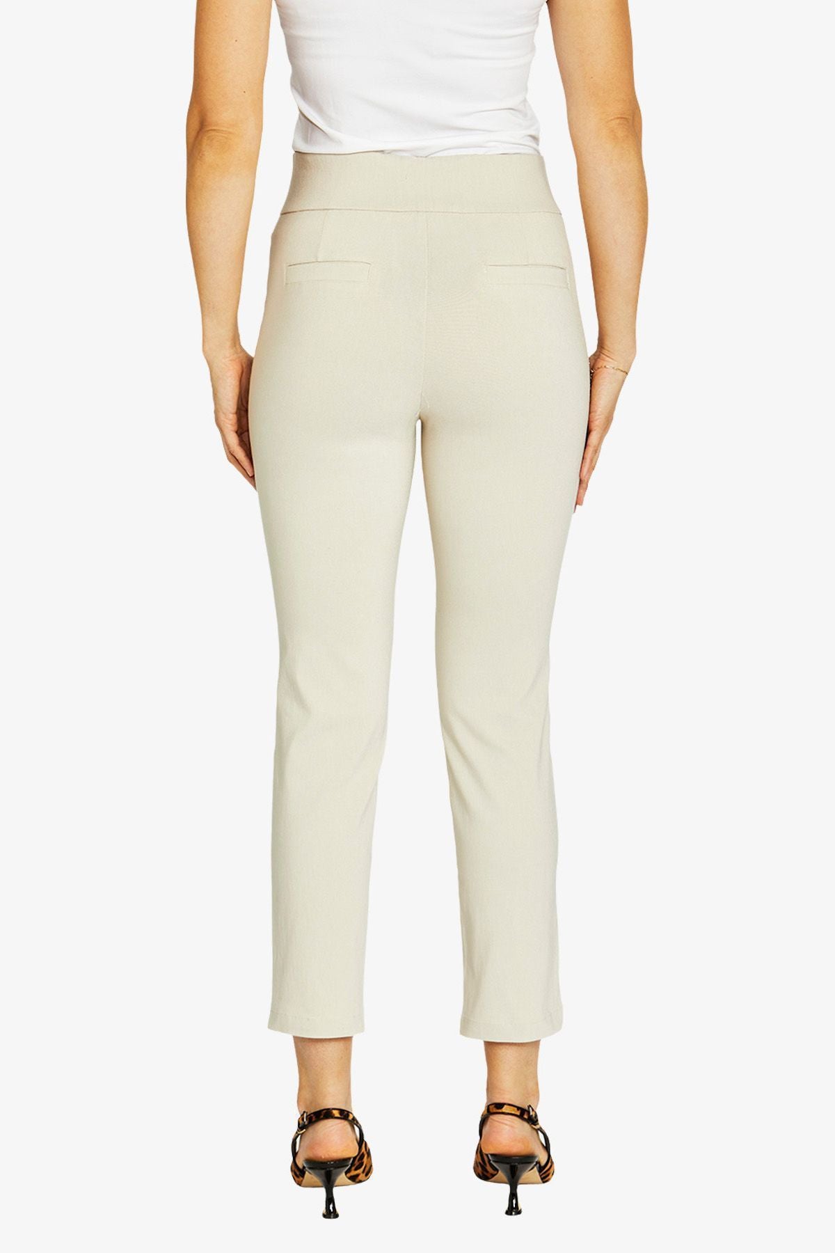 Womens Aria Bengaline Pant Beige P605713