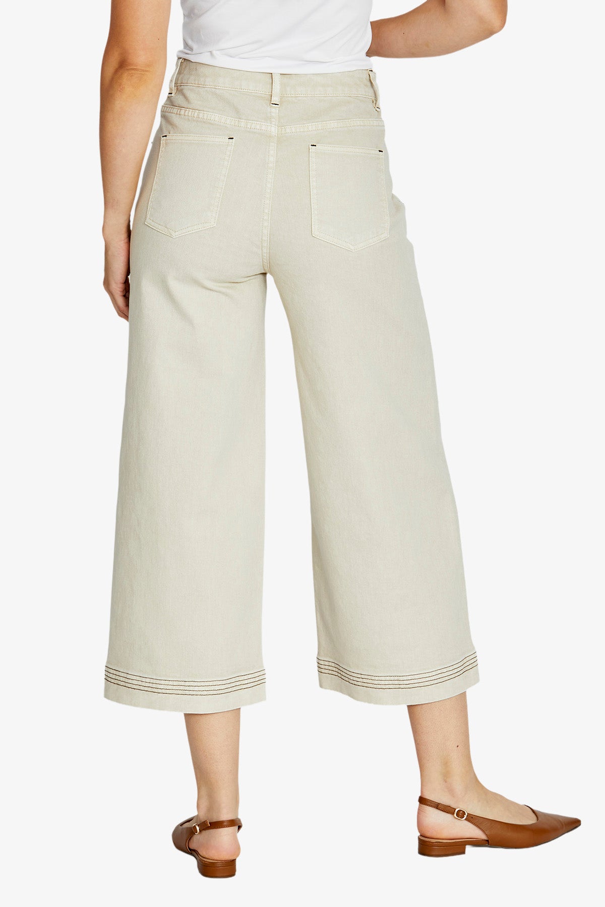 Womens Bonnie High Waist Jean Beige P615717