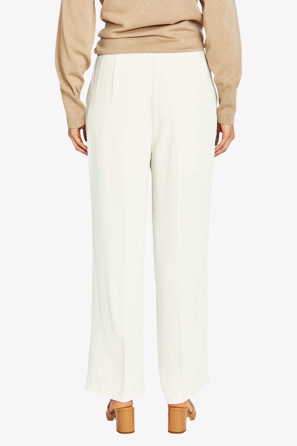 Womens Chloe Crepe Pant White P605704