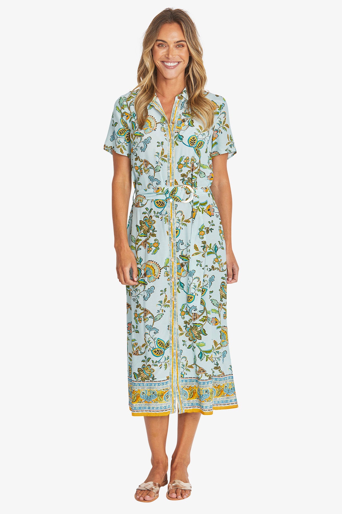 Womens Colette Shirt Dress Multicolor P595560