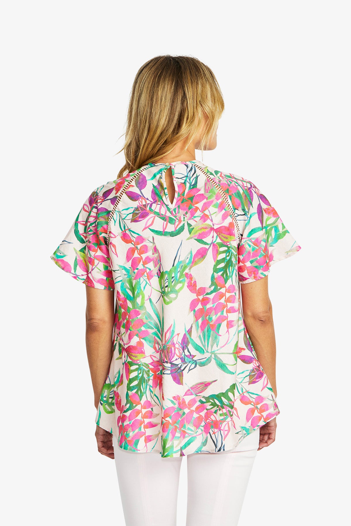 Delphine Trim Top in Delphine