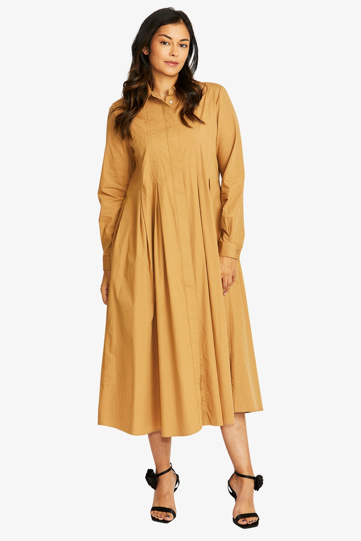 Elodie Dress in Butterscotch