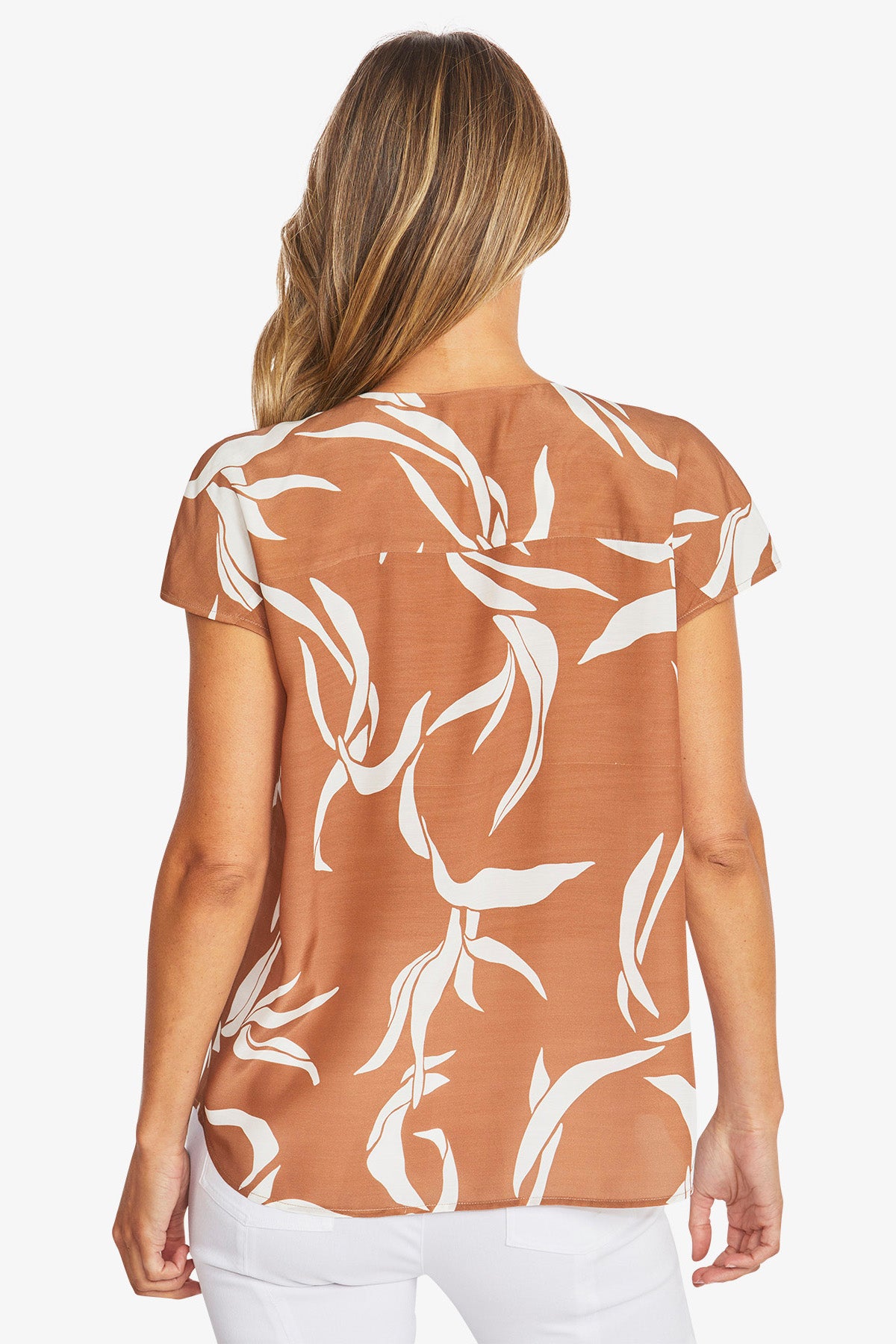Womens Erika Top Brown P595336