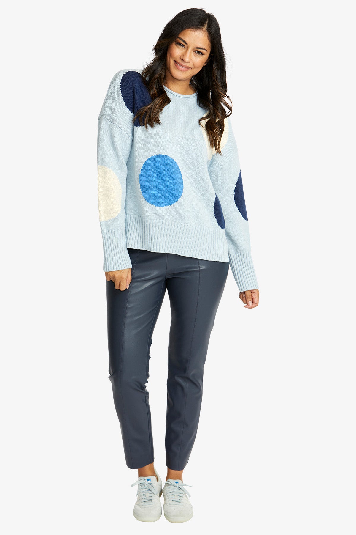 Fiesta Pullover in Powder Blue
