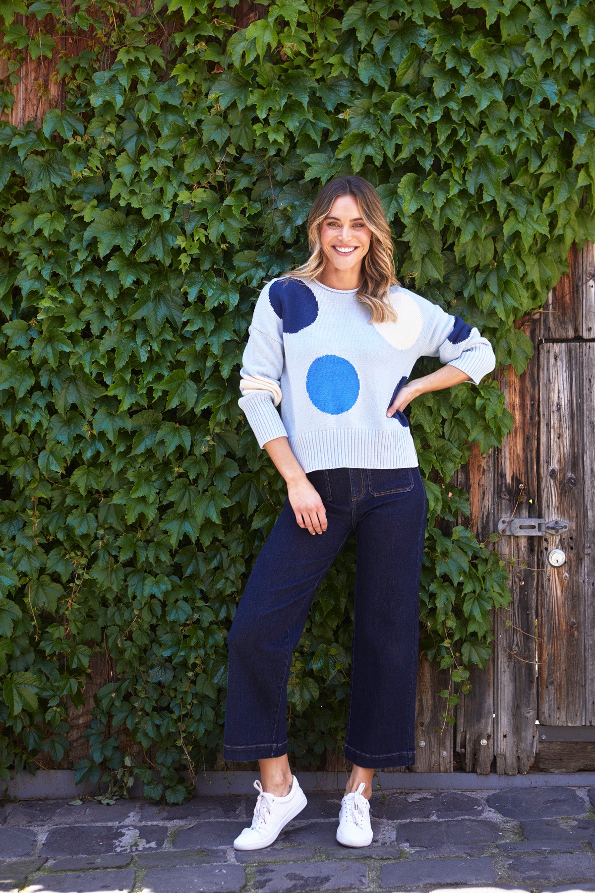 Fiesta Pullover in Powder Blue