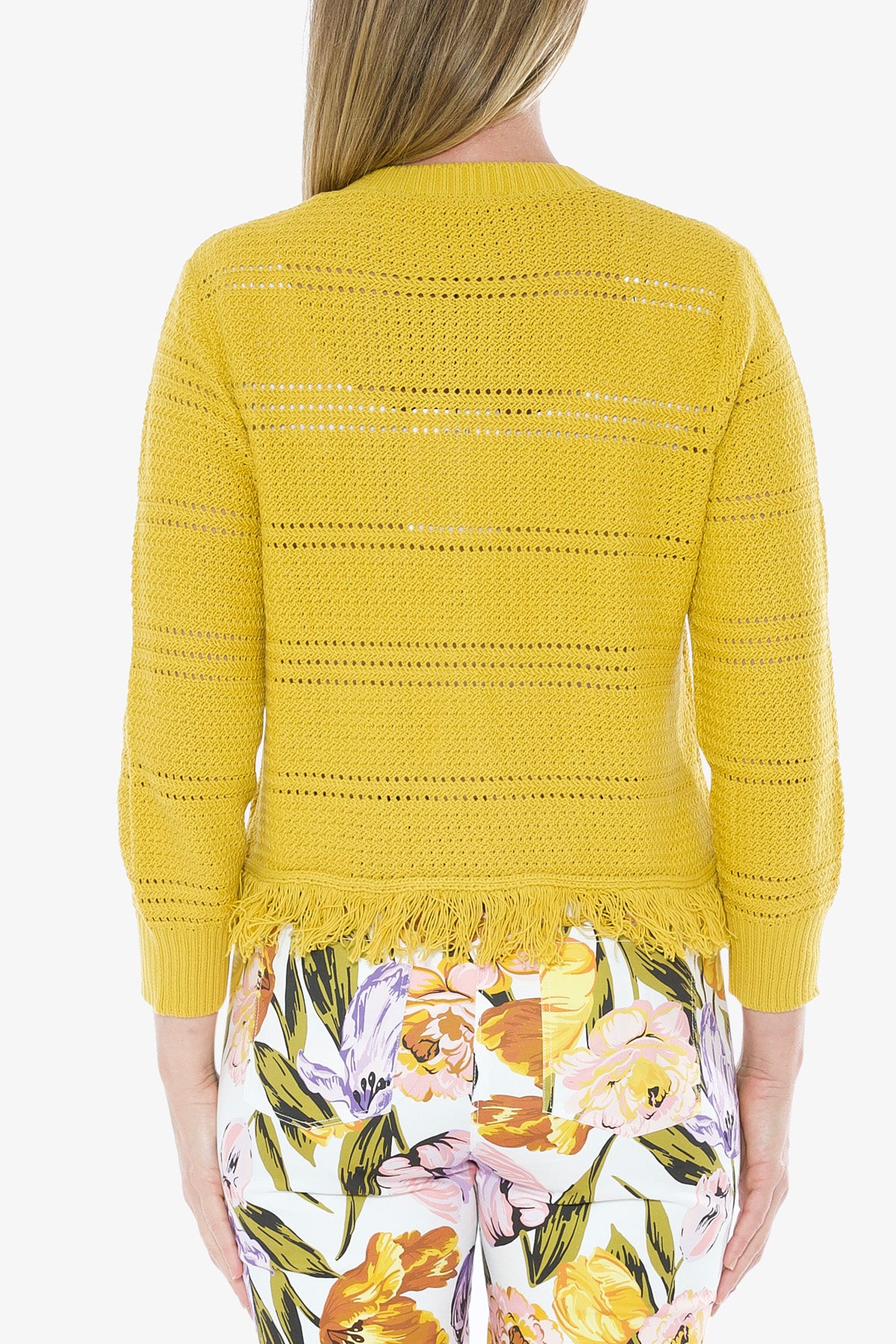 Fringe Cardigan Dandelion