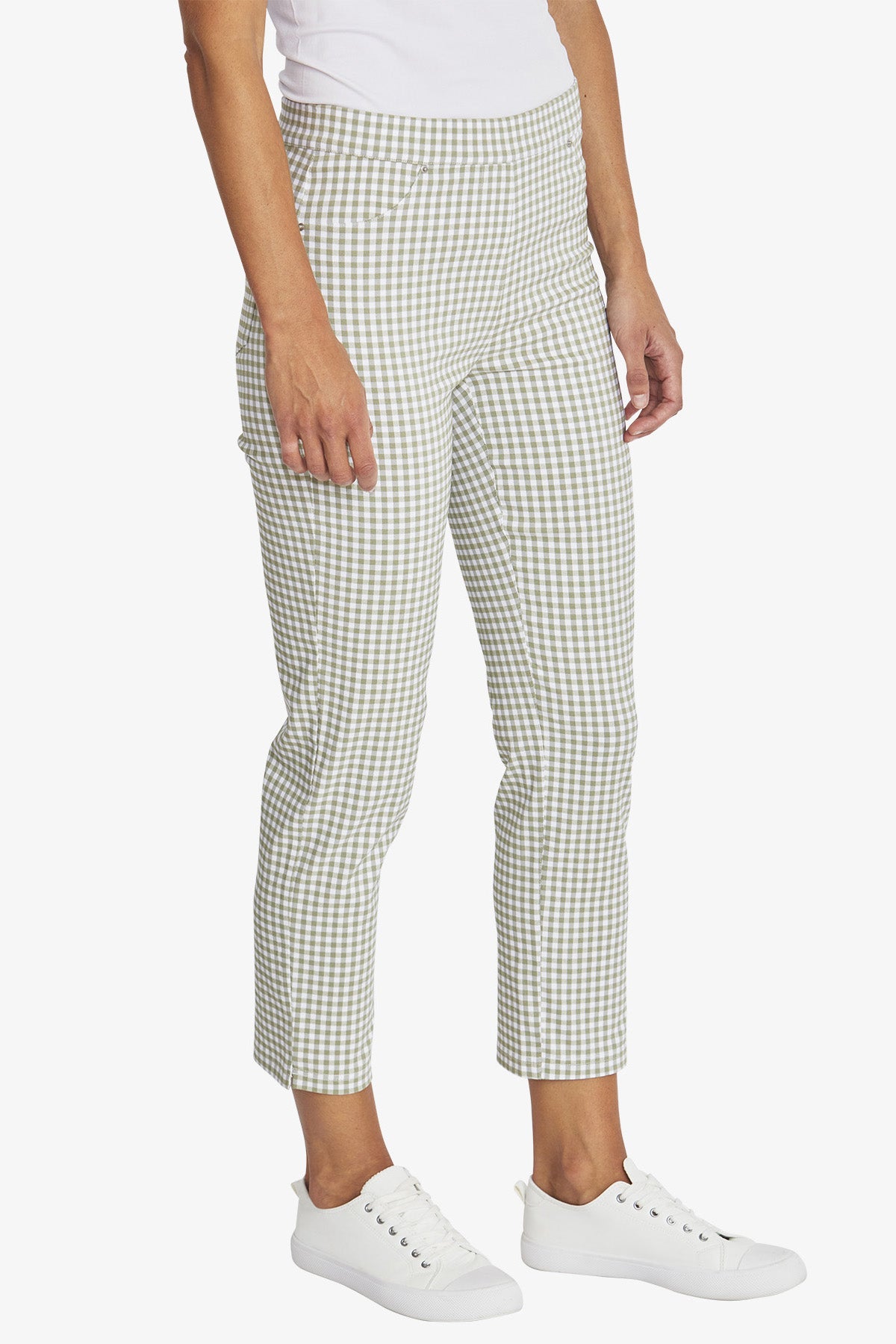 Womens Gingham Pant Multicolor P595702
