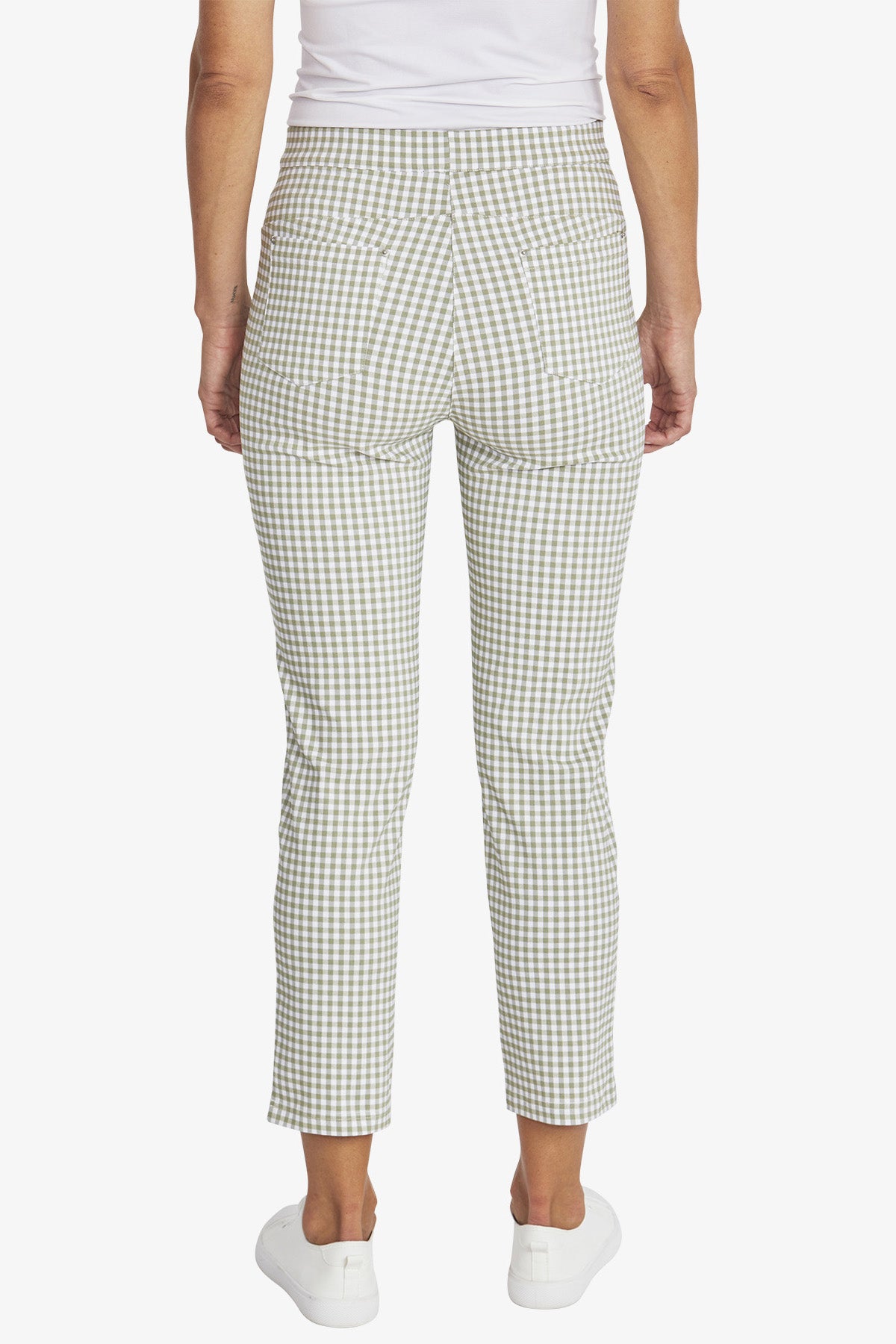 Womens Gingham Pant Multicolor P595702