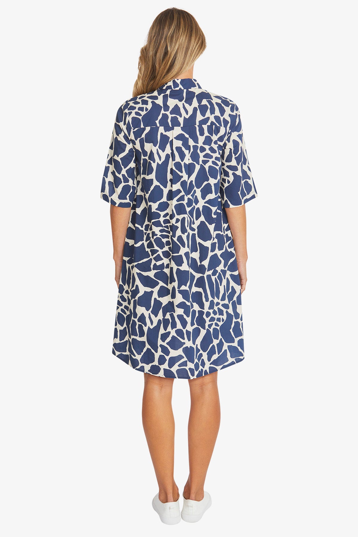 Womens Giraffe Dress Blue P595517