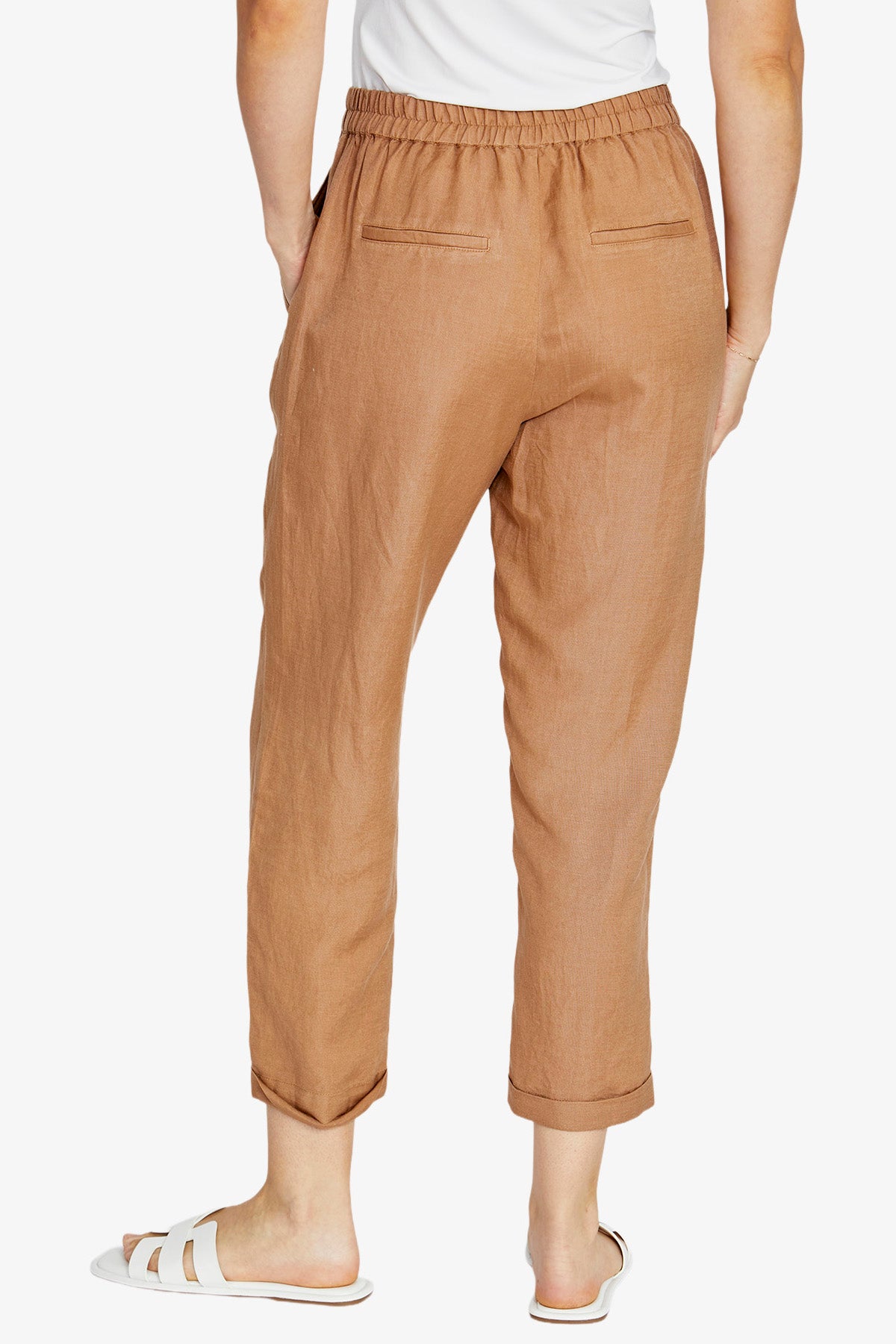 Womens Karlirelaxedtaperedpant Brown P615714