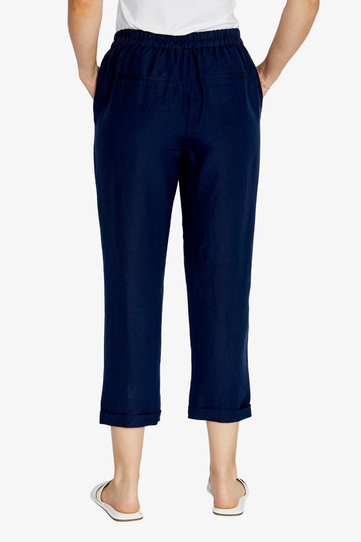 Womens Karlirelaxedtaperedpant Navy P615714