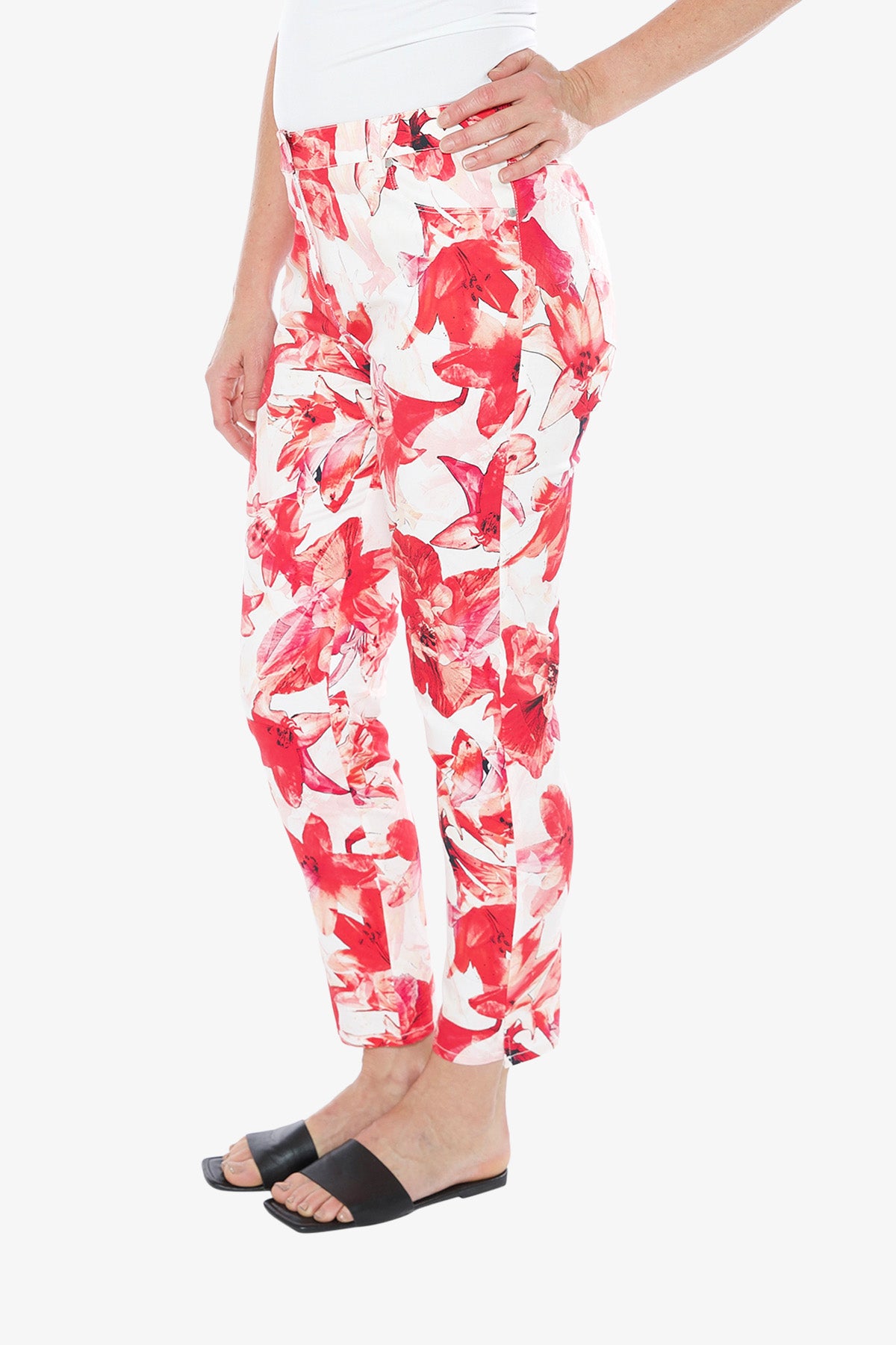 Printed Capri Pant Leilani Print