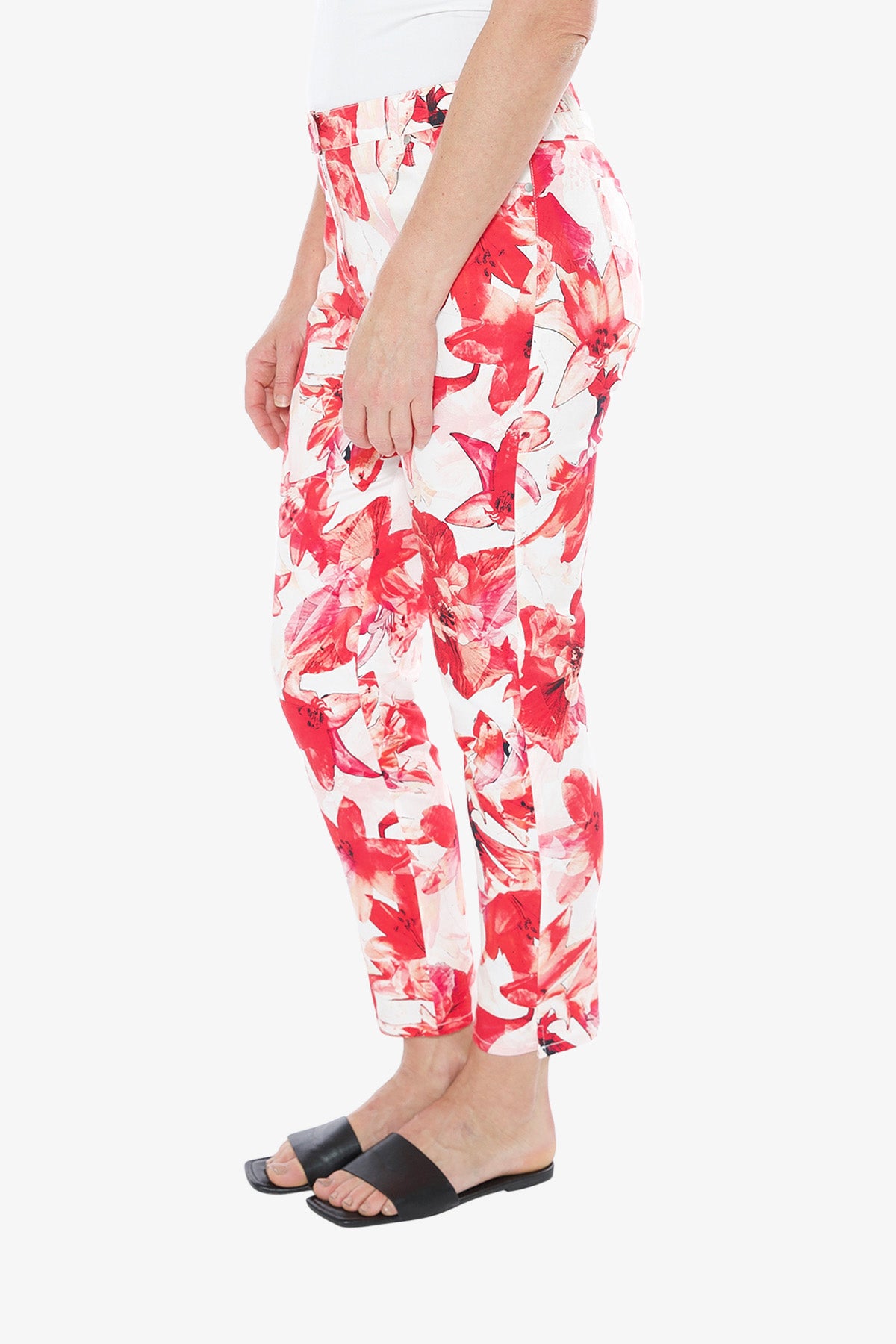 Printed Capri Pant Leilani Print
