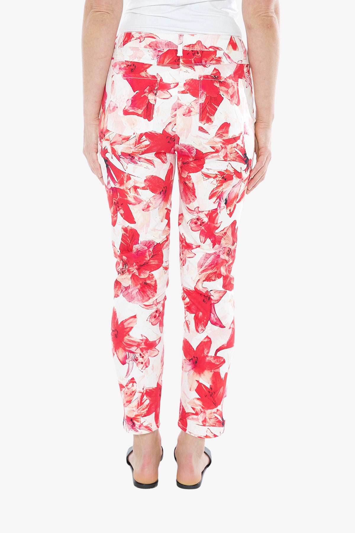 Printed Capri Pant Leilani Print