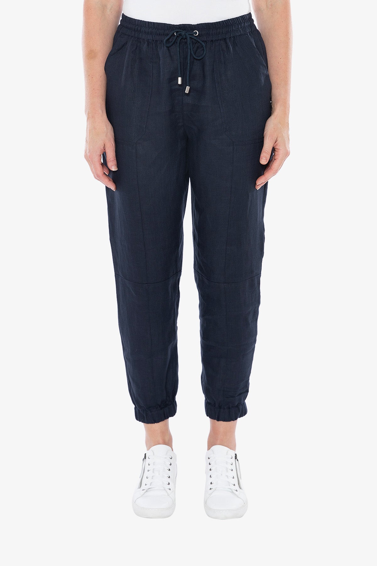 Womens hot sale linen jogger