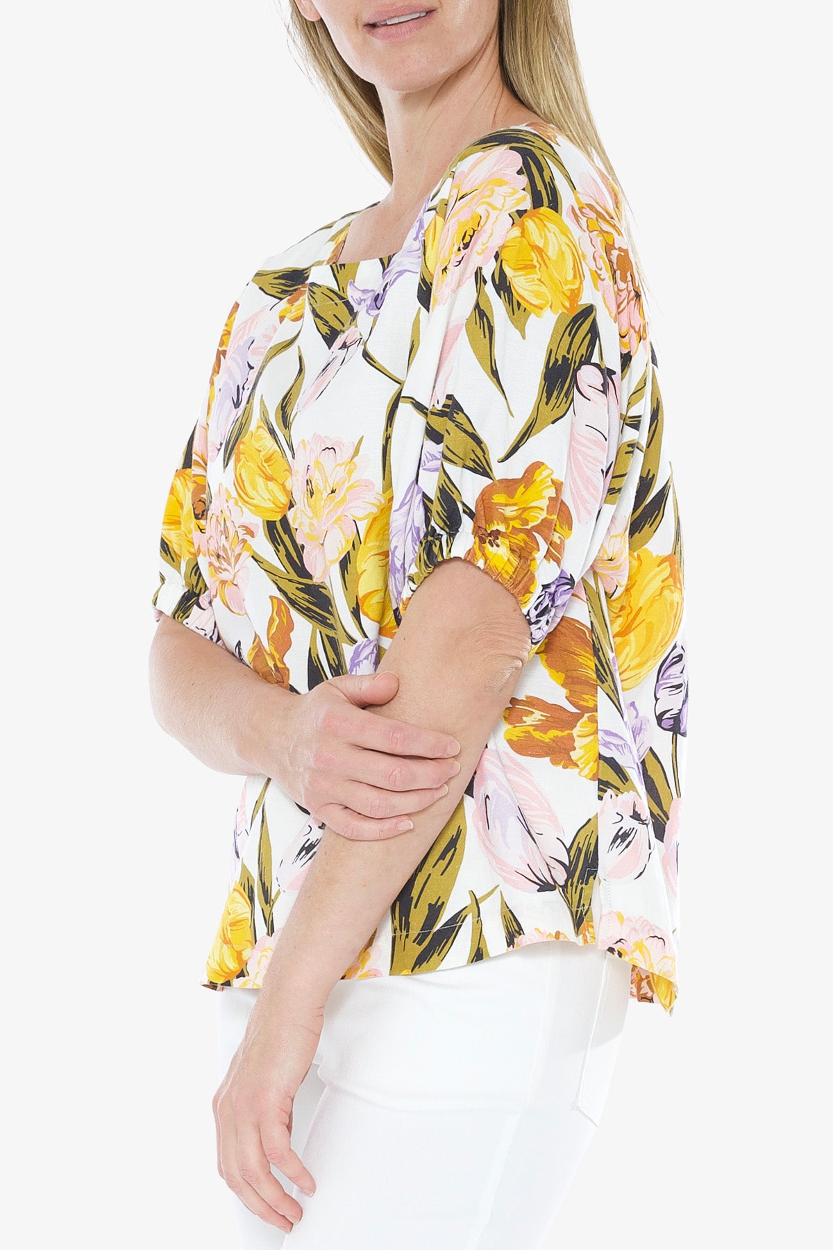 Linen Top Botanica Print