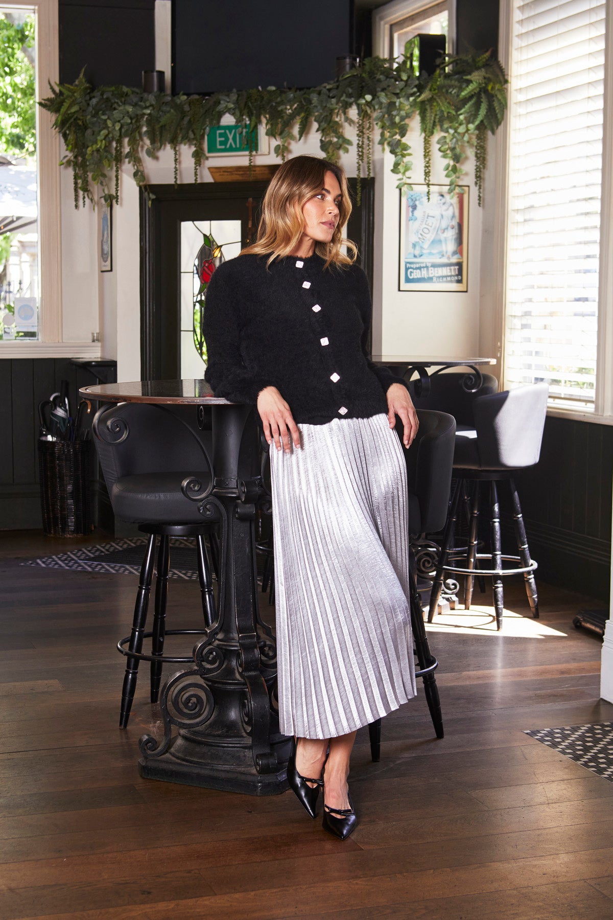Louise Cardigan in Black