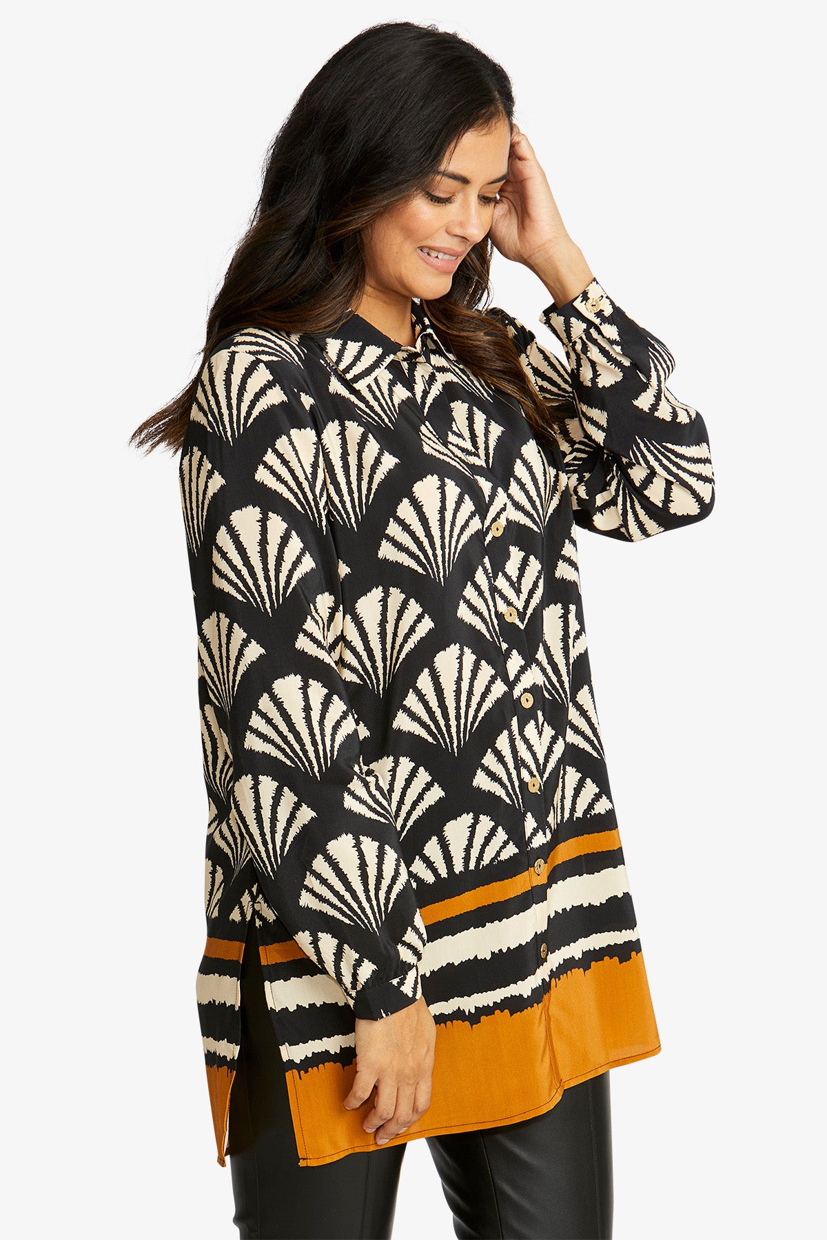 The Marais Tunic Shirt in Multi
