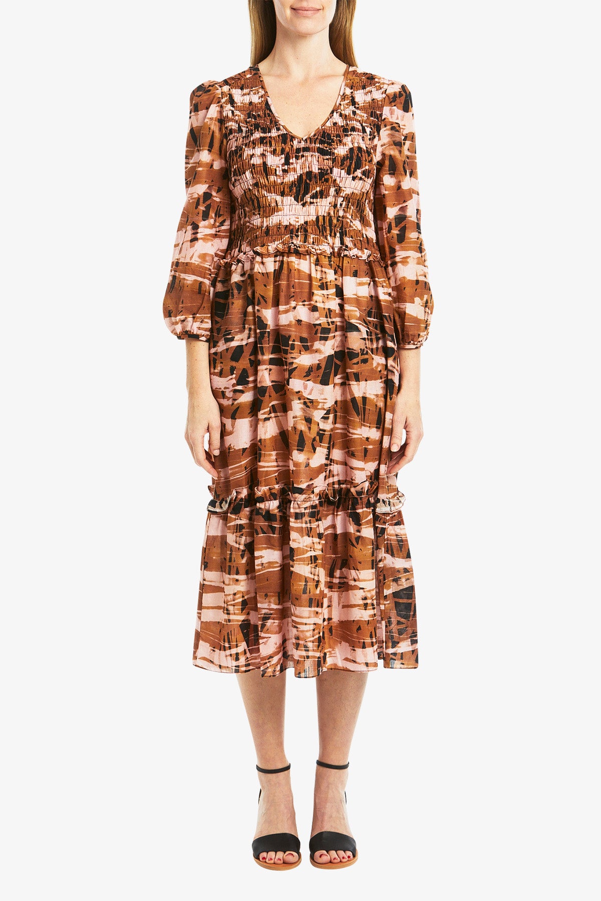 Nouveau Print Dress