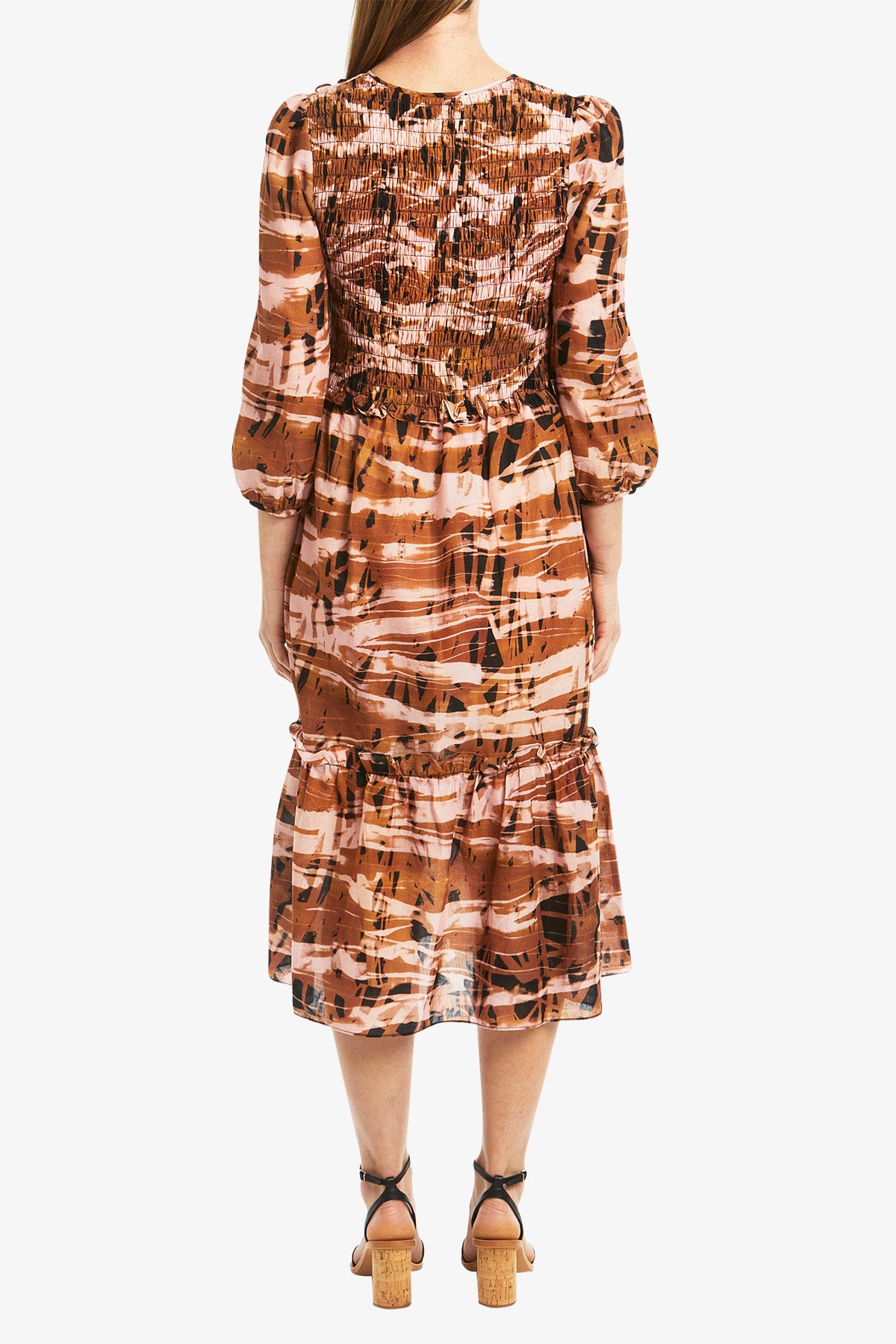 Nouveau Print Dress