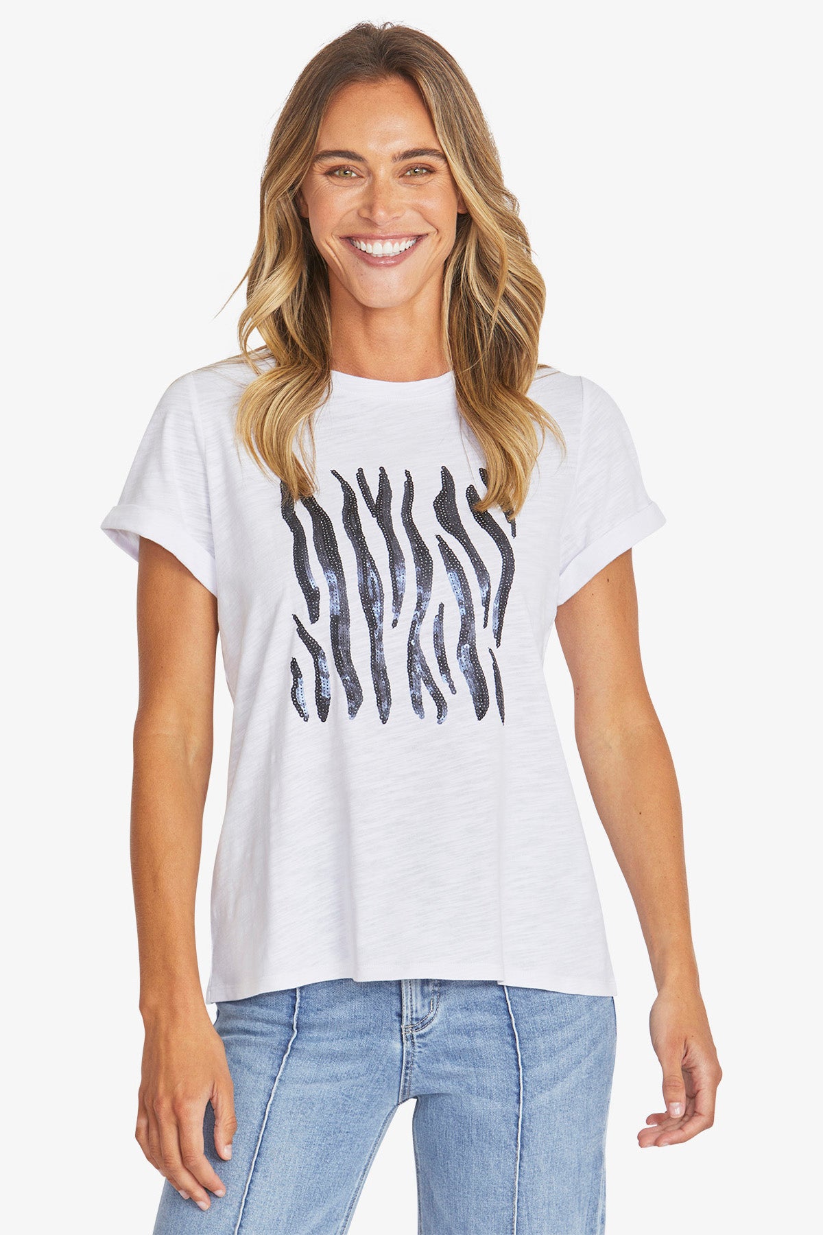Womens Nyla Tee White P595201