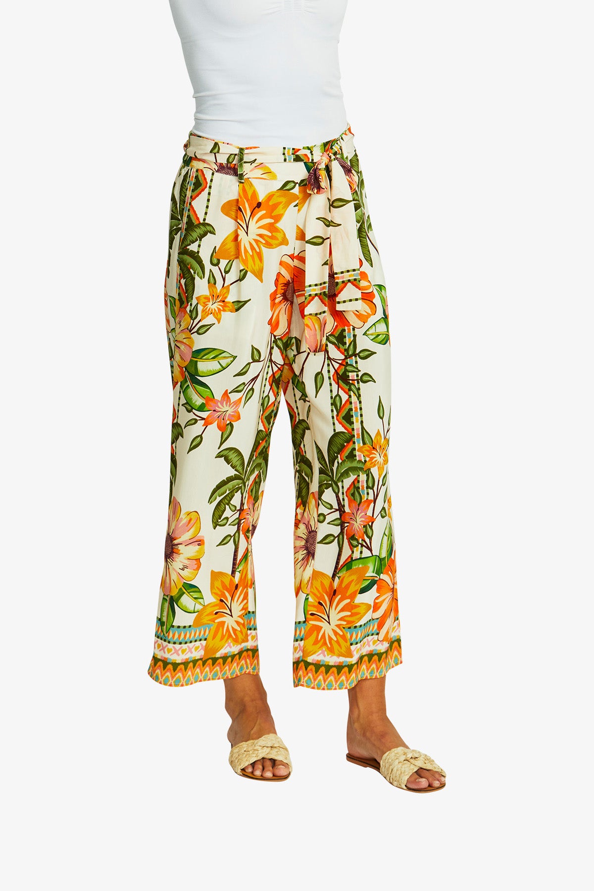 Women's Palazzo Pant Print in Multicolour | Ipanema