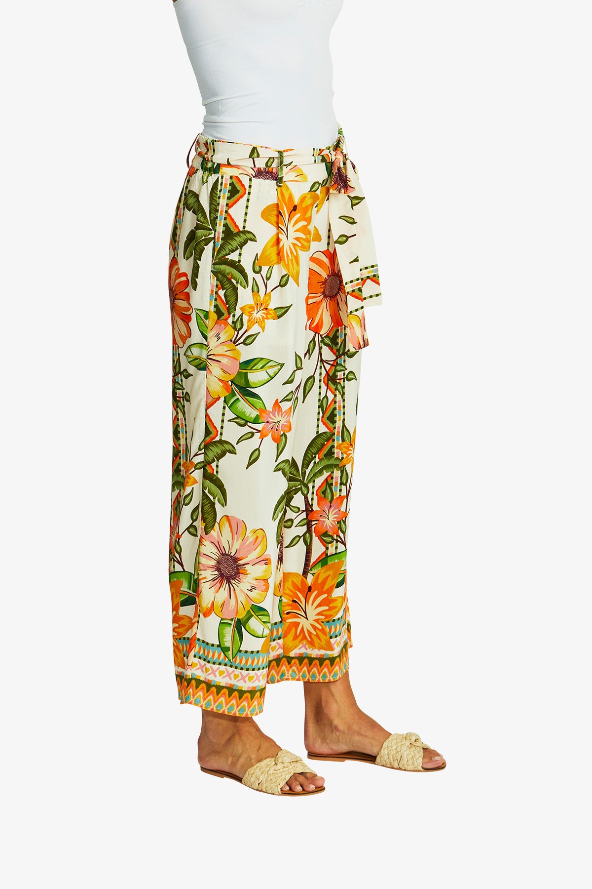 Women's Palazzo Pant Print in Multicolour | Ipanema
