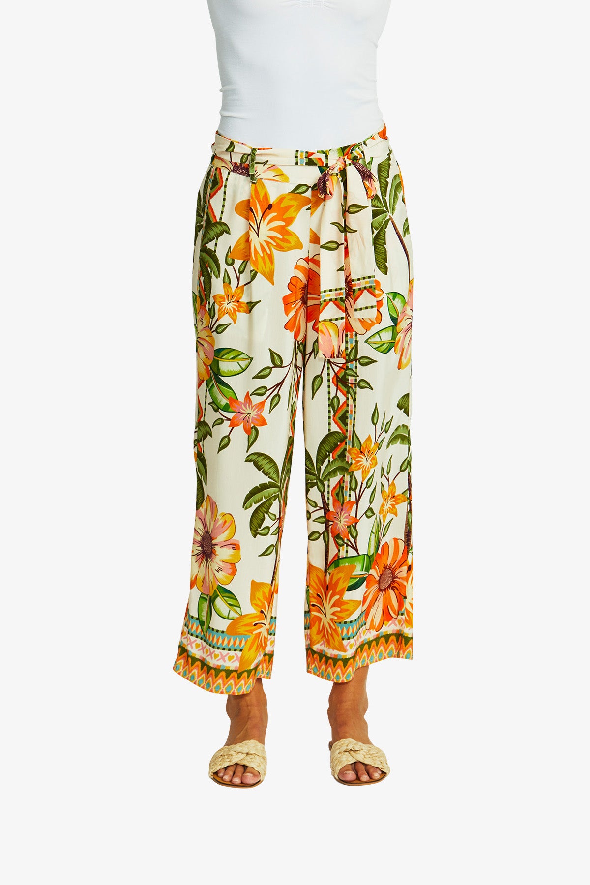 Women's Palazzo Pant Print in Multicolour | Ipanema