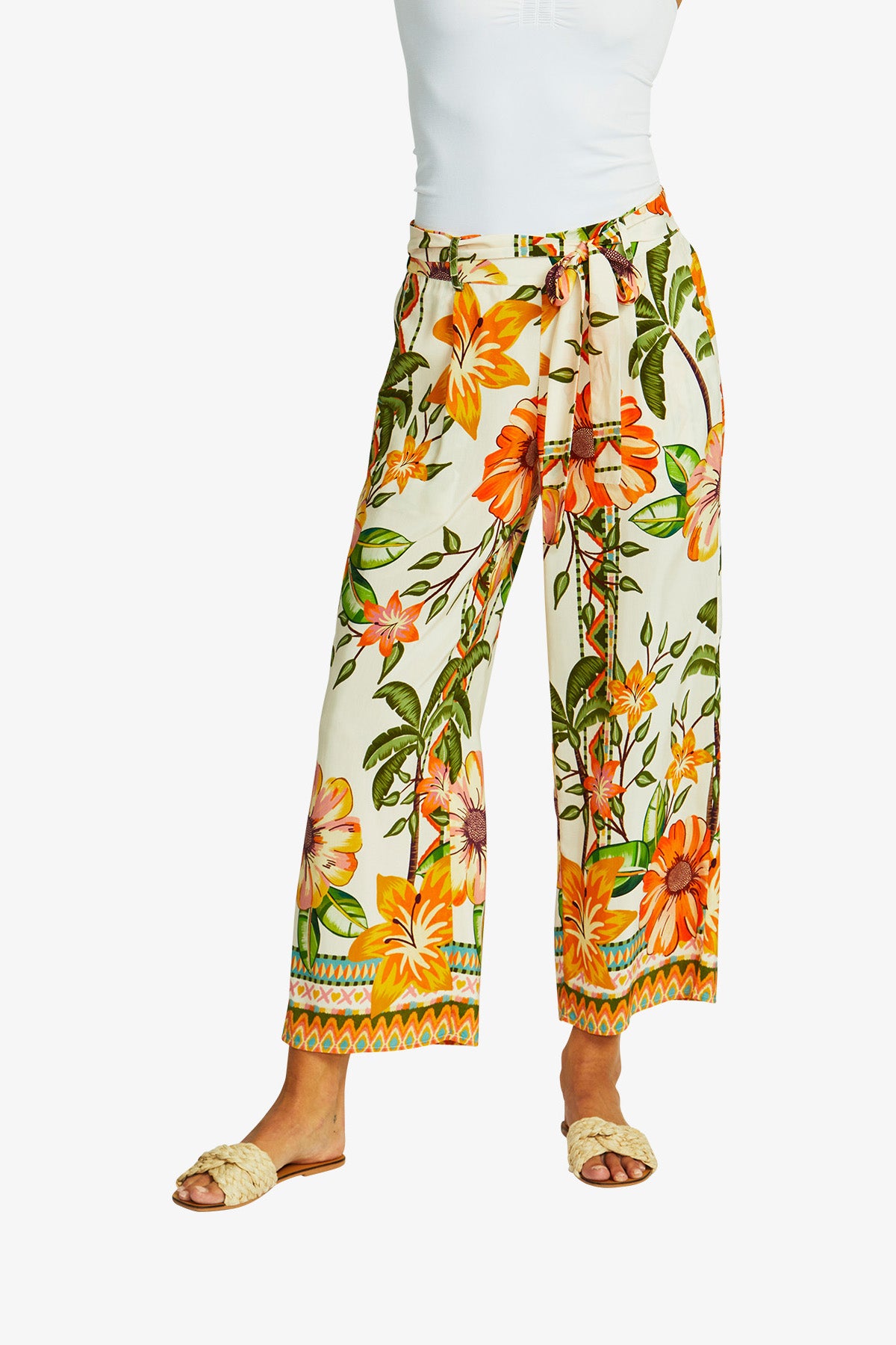 Women's Palazzo Pant Print in Multicolour | Ipanema