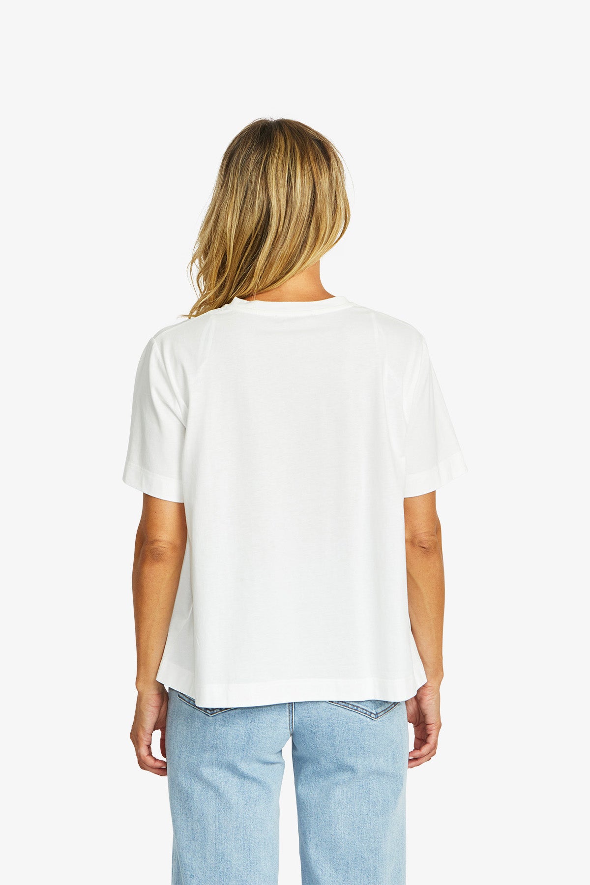 Women's Palm T-Shirt in Ivory Cream | Rio