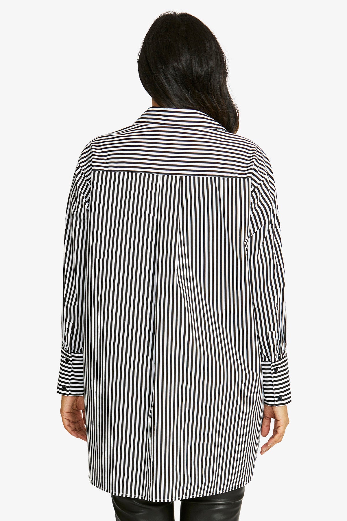 Palmer Shirt in White/Black