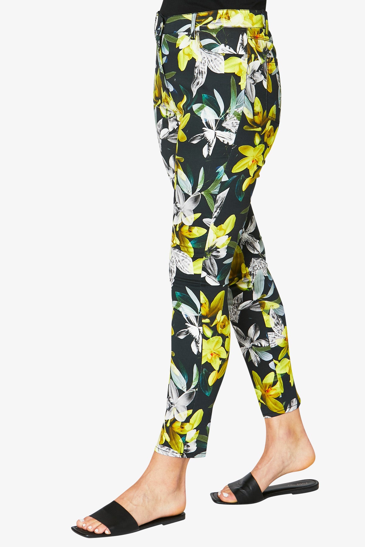 Printed Pant Black