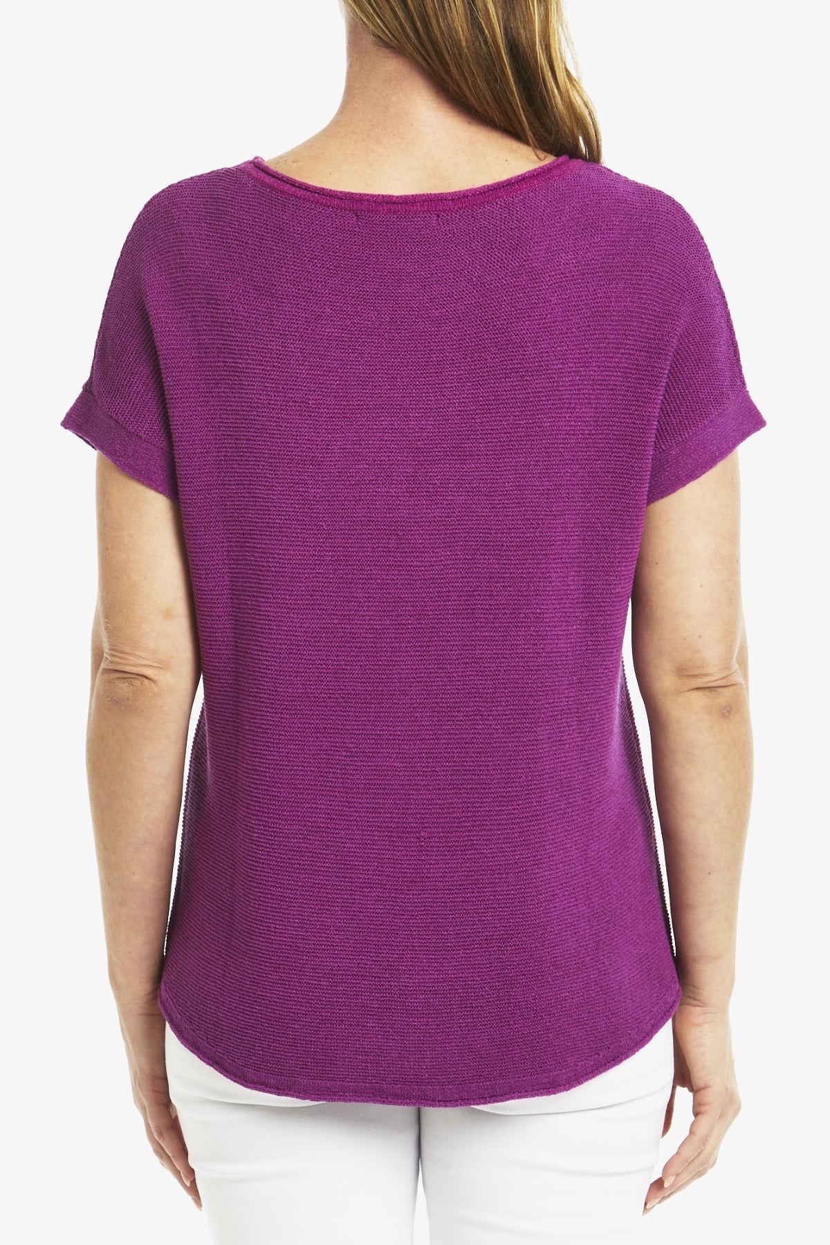 Ribbon Pullover Magenta