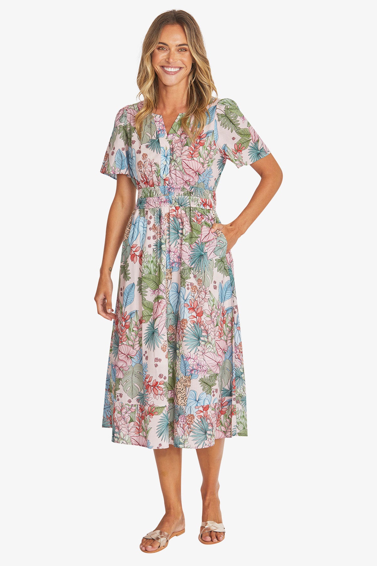 Womens savannah dress multicolor p595506