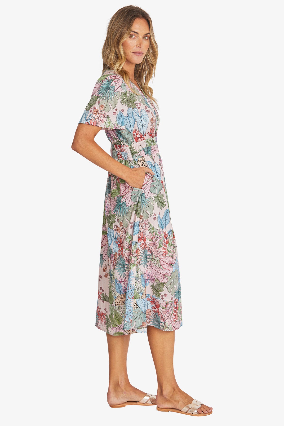 Womens Savannah Dress Multicolor P595506