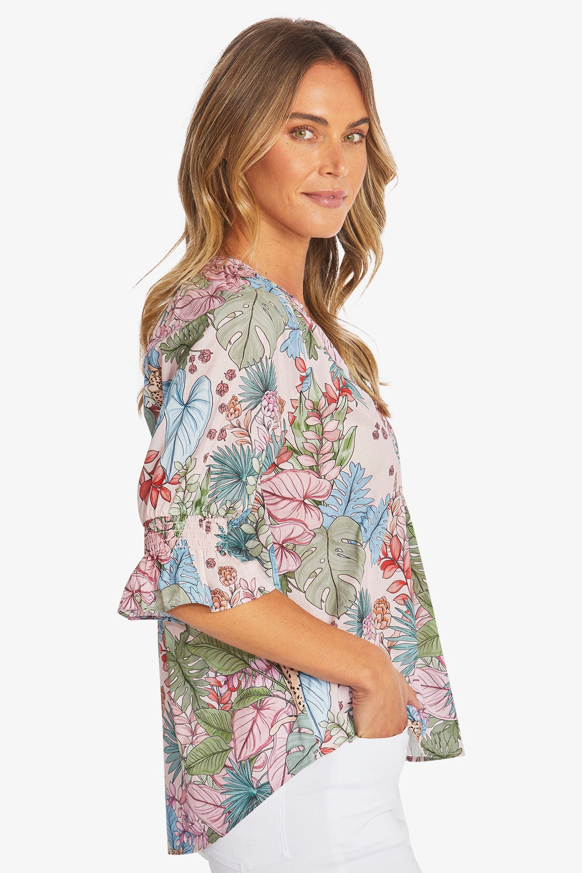 Womens Savannah Top Multicolor P595307