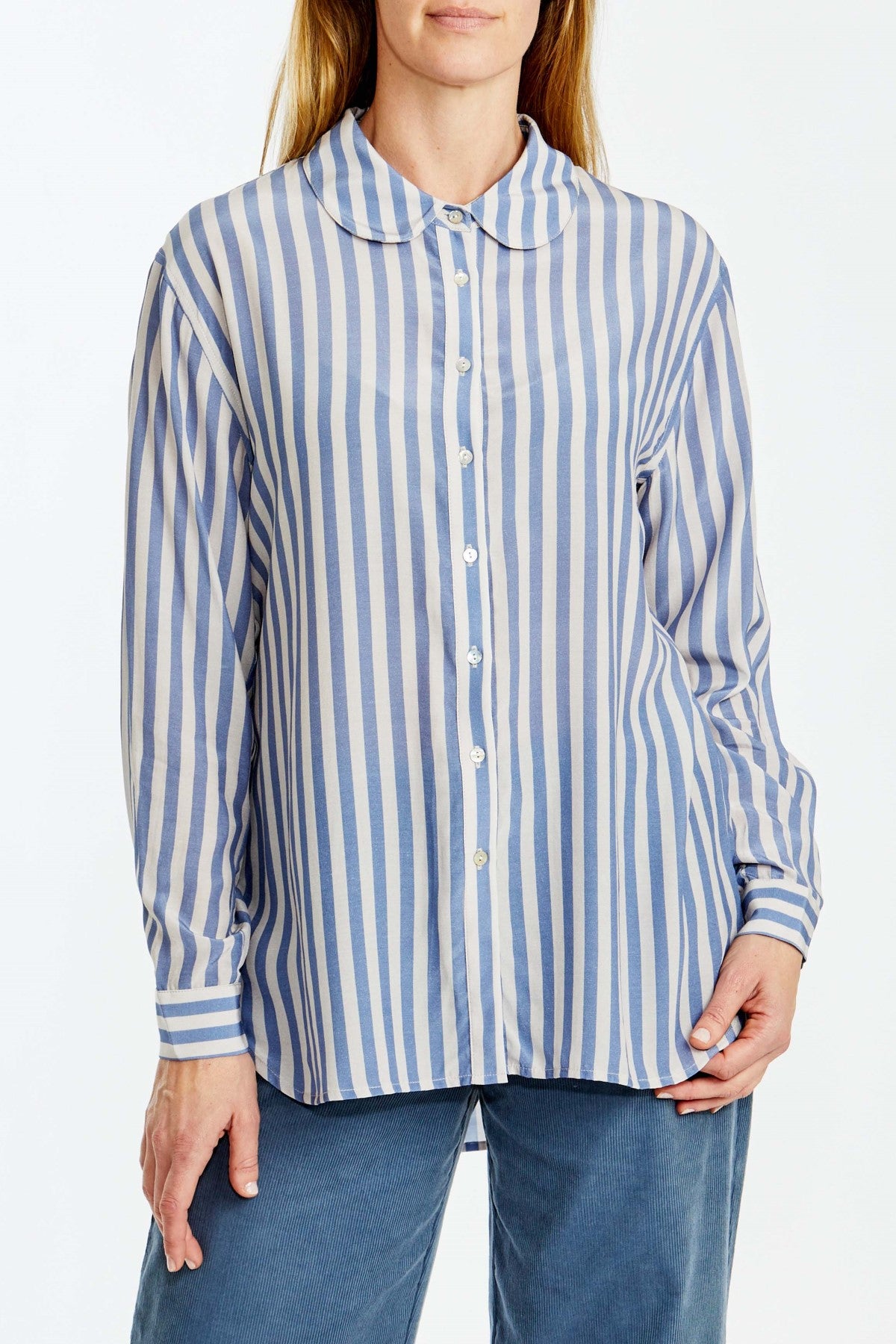 Stripe Shirt Denim / Chino