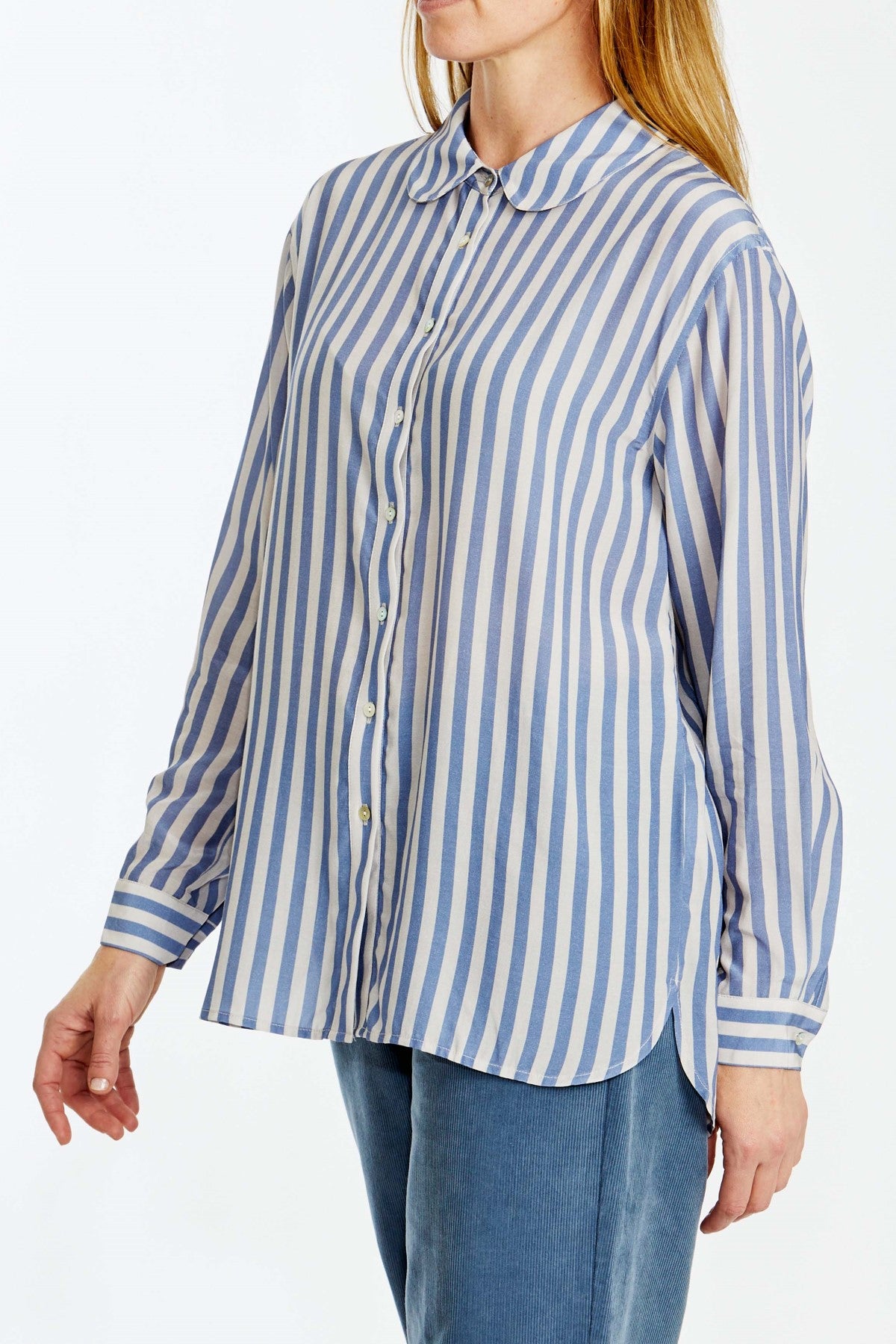 Stripe Shirt Denim / Chino