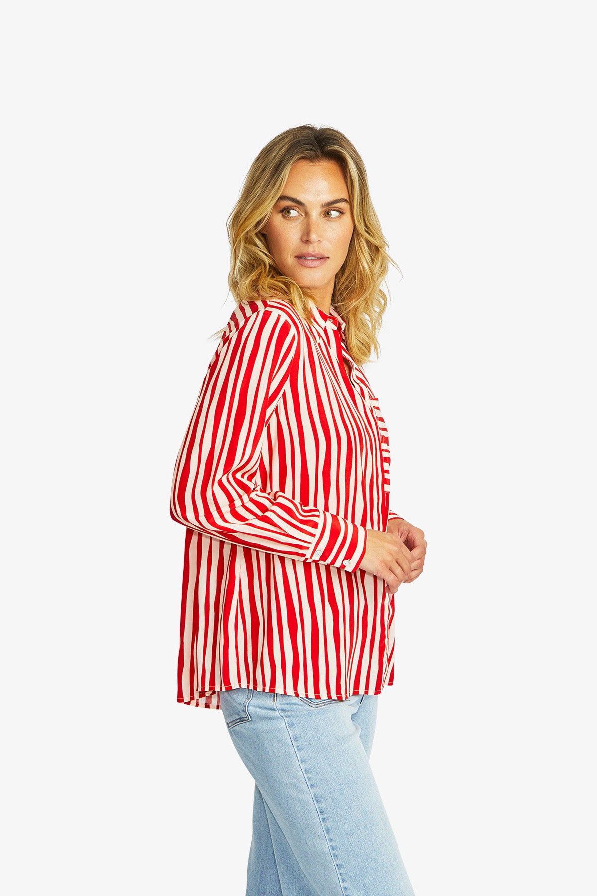 Women's Stripe Shirt in Multicolour | Jubilee