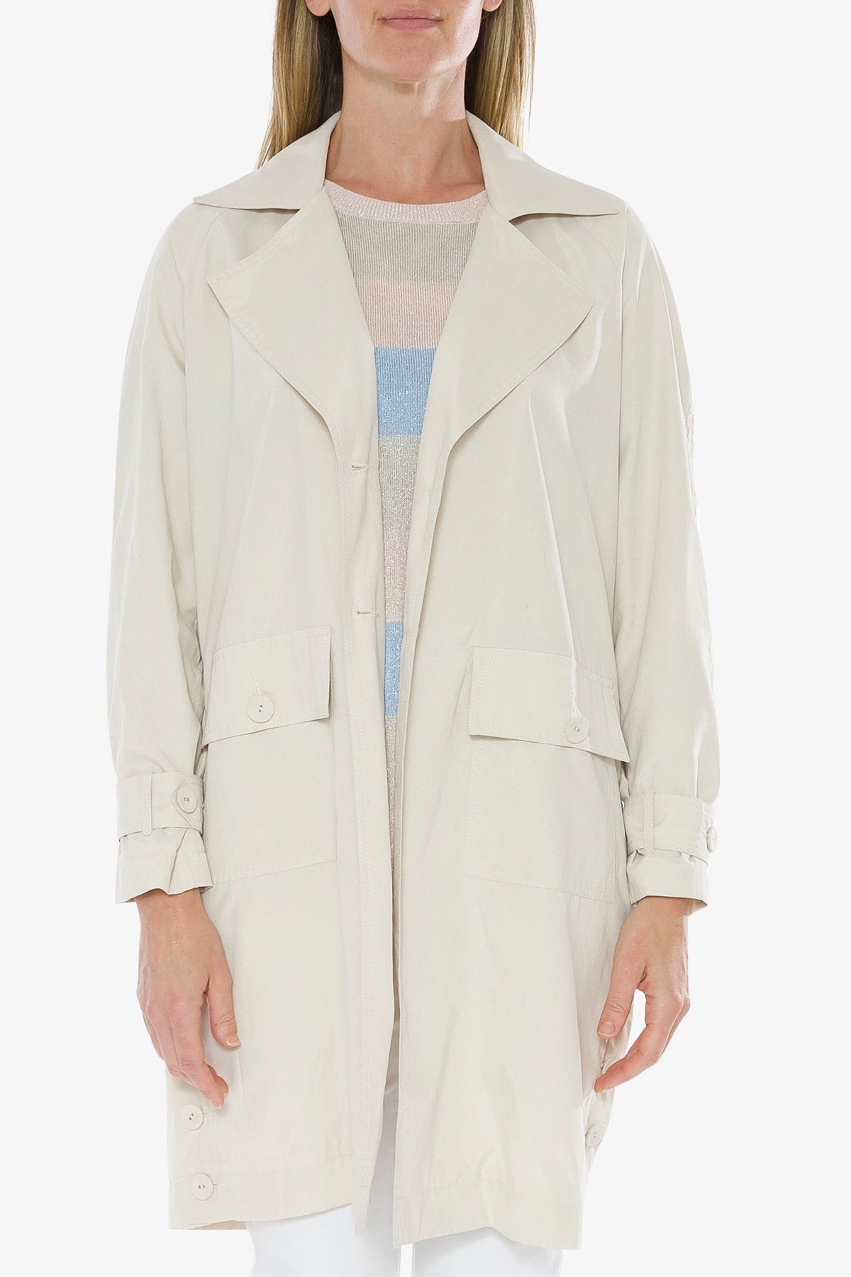 Women's Summer Trench Flax