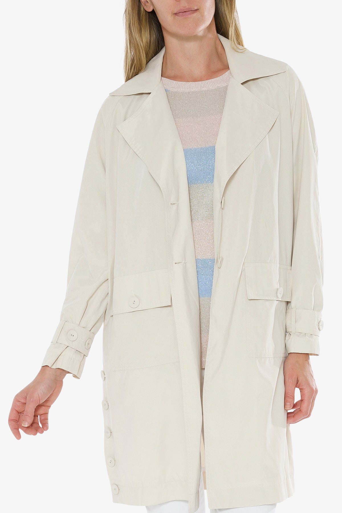 Summer Trench Flax