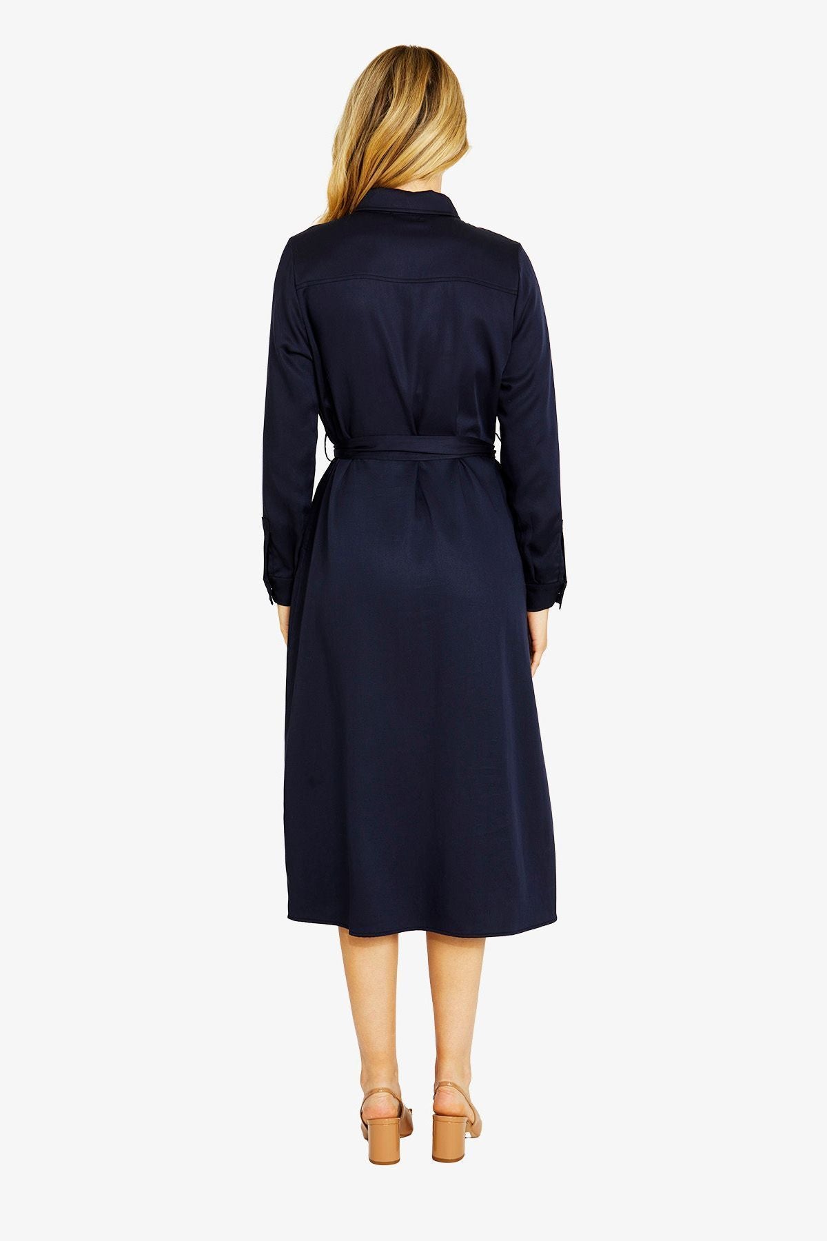 Womens Tabitha Shirt Dress Navy P605501
